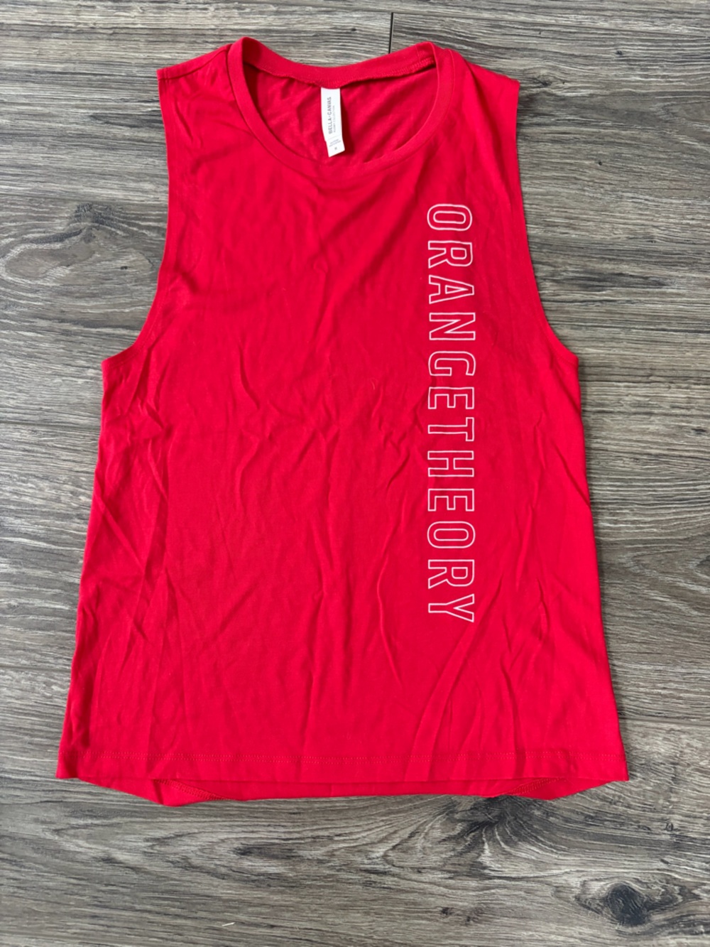 Orangetheory Women's Red Muscle Tee